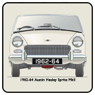Austin Healey Sprite MkII 1962-64 (wire wheels) Coaster 3